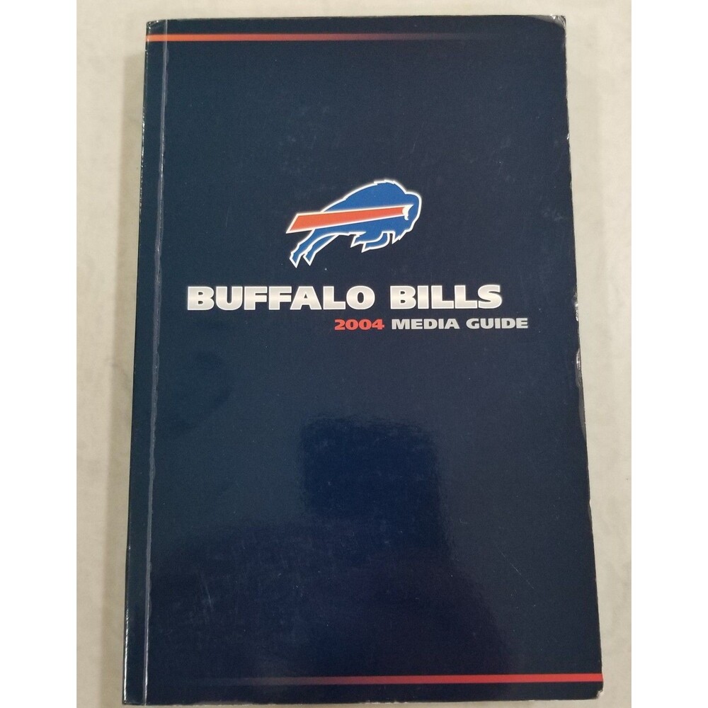 Buffalo Bills 2004 media guide paperback book